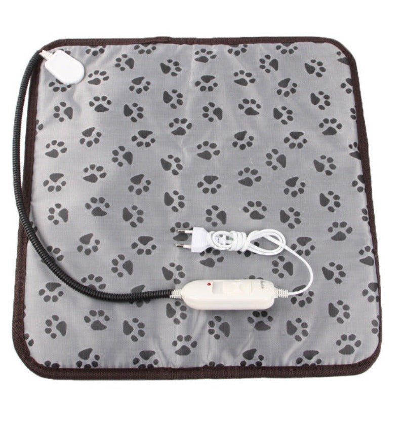 Adjustable Pet Heating Pad Blanket Waterproof Dog Electric Heated Mat