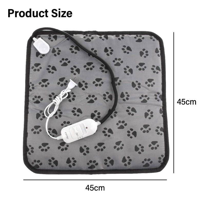 Adjustable Pet Heating Pad Blanket Waterproof Dog Electric Heated Mat