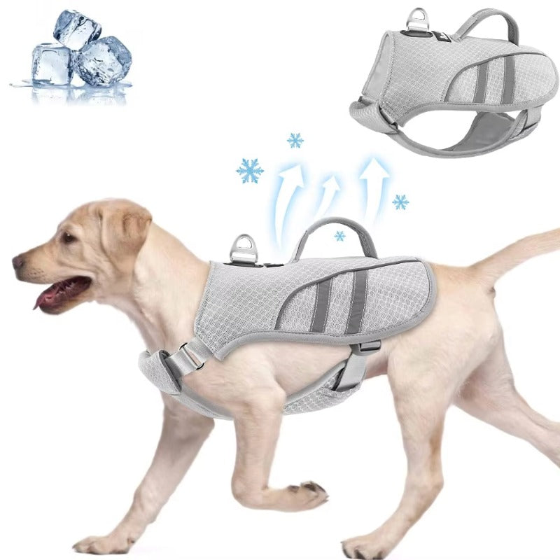 Dog Cooling Vest Breathable Reflective Dog Cooling Jacket Dog Clothes Supplies