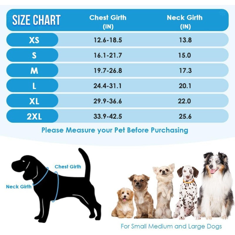 Dog Cooling Vest Breathable Reflective Dog Cooling Jacket Dog Clothes Supplies