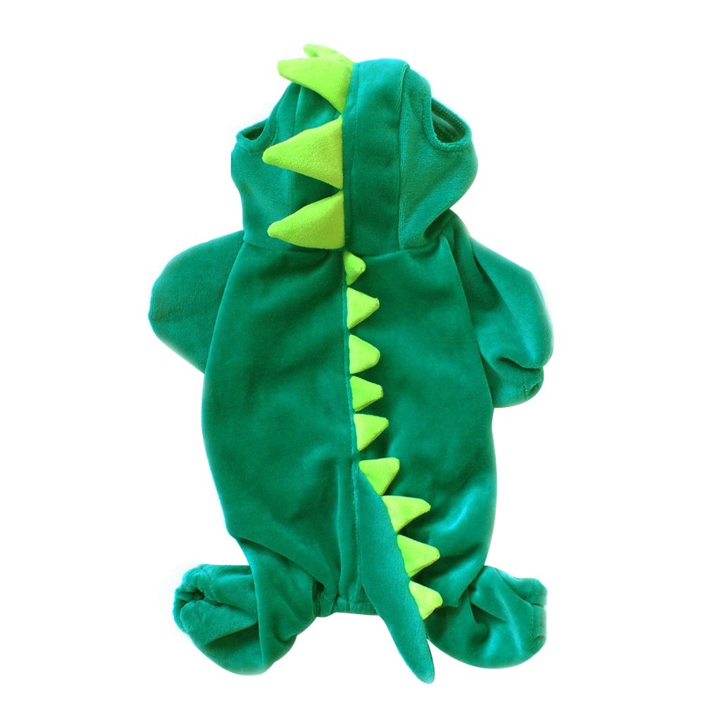 Dog Dinosaur Costume Pet Clothes Dog Shirt Cosplay Dress Outfit