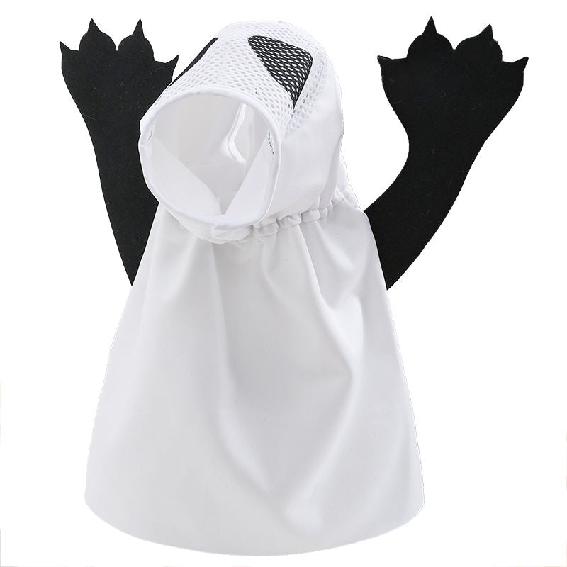 Dog Halloween Costume Ghost Outfit For Pets Funny Dress-up