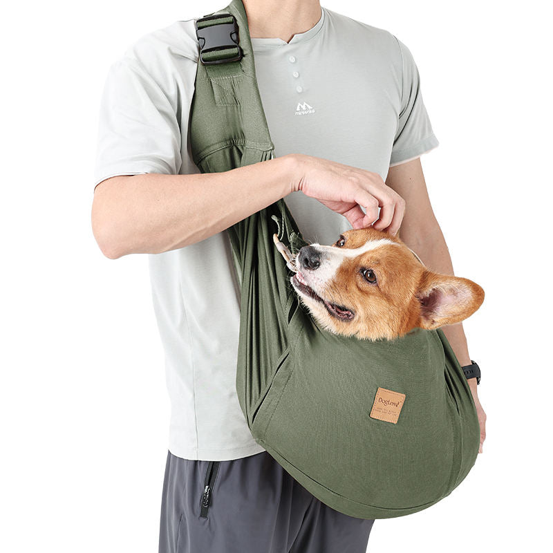 Dog Sling Bag Adjust Pets Carrier Bag Dog Travel Bag For Medium Large Dogs