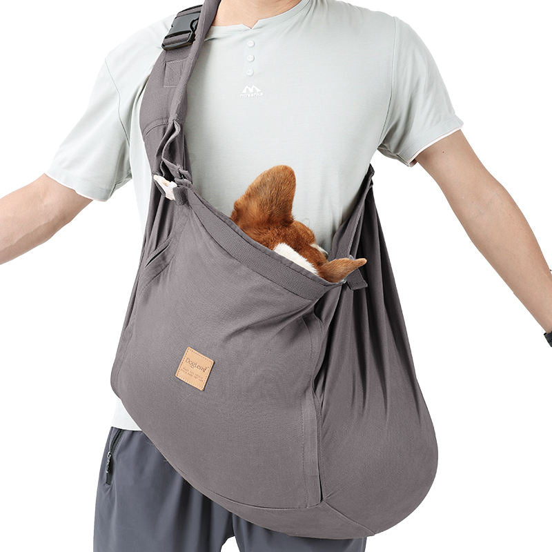 Dog Sling Bag Adjust Pets Carrier Bag Dog Travel Bag For Medium Large Dogs