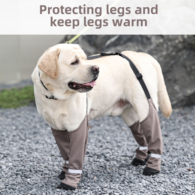 Dog waterproof Anti Slip Wear-resistant Outdoor Dog Rain Shoes Pet Foot Covers Dog Walking Rain Boots