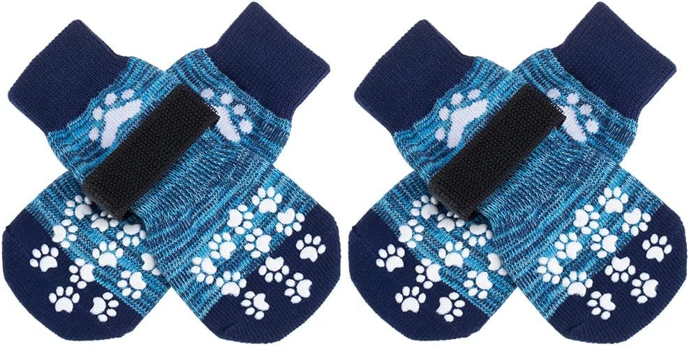 Double Side Anti-Slip Dog Socks Dog Booties for Hot Pavement