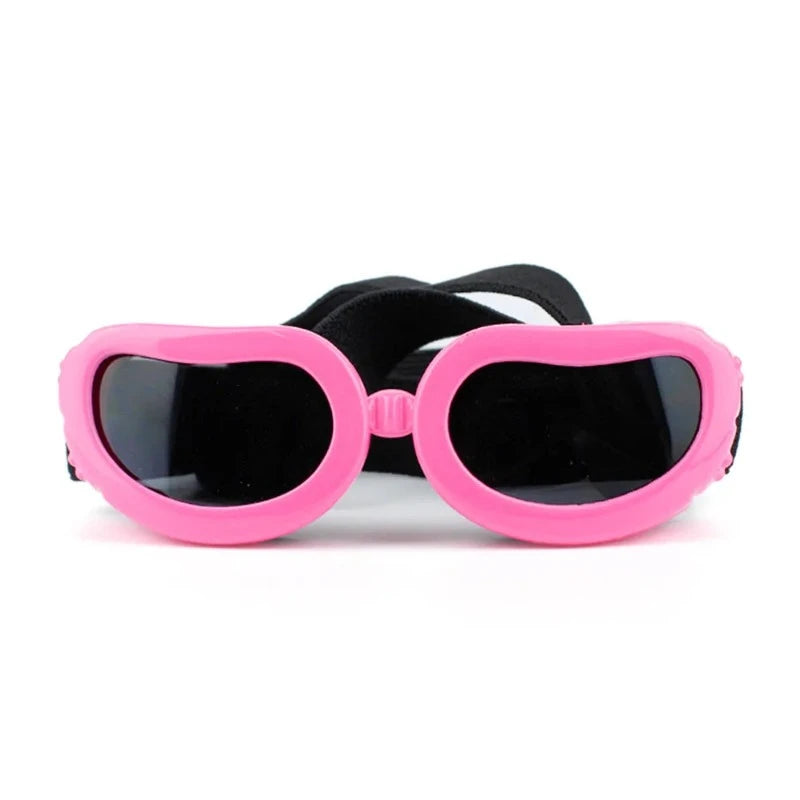 Fashion Small Dog Sunglasses UV Protection Goggles Adjustable Waterproof Glasses