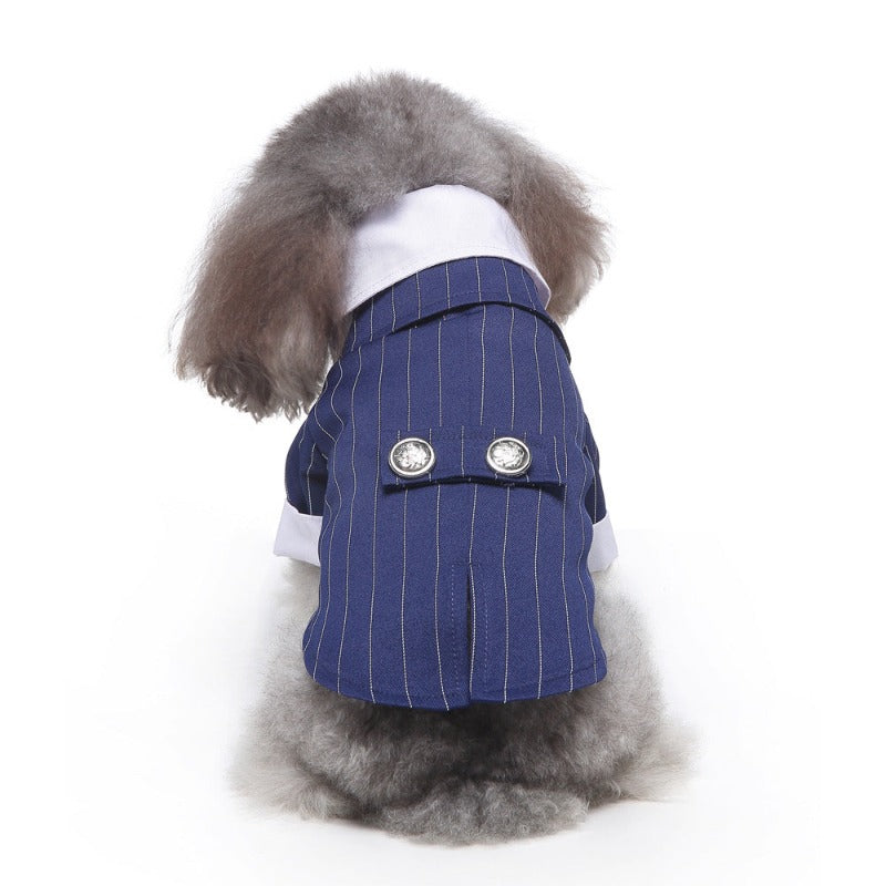 Gentleman Pet Dog Clothes Dog Pet Wedding Suit