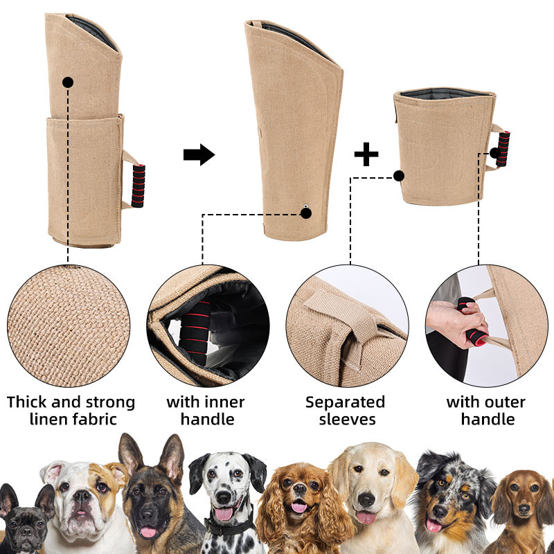 Heavy Duty Nylon Durable Dog Trainer Bite Sleeve Dog Trainer Bite Sleeve