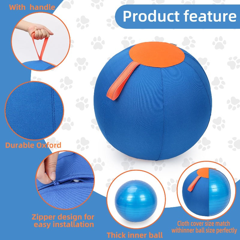 Herding Ball with Hand Pump For Dogs Interactive Dog Toys