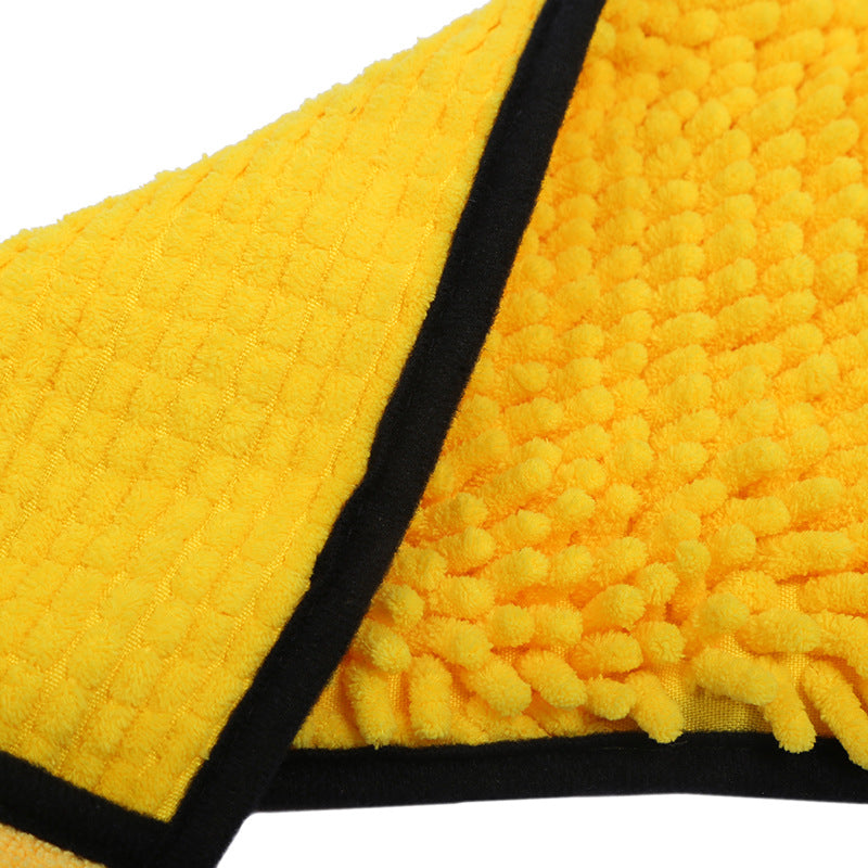 Pet Dog Absorbent Towel Dog Bath Towel Cat Quick Dry Absorbent Gloves