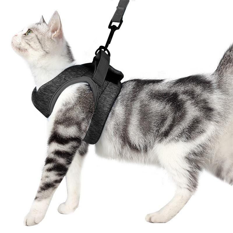 Pet Breathable Chest Strap Reflective Anti-Breakaway Adjustable Pet Cat Harness