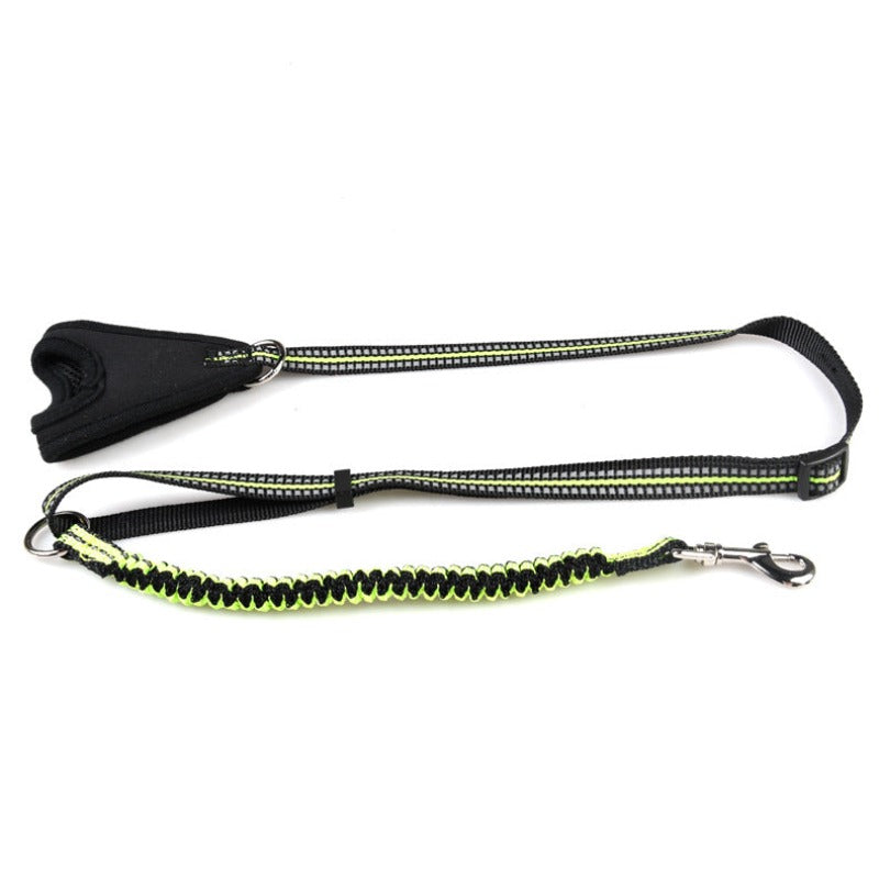 Dog Leash Reflective Dog Lead With Bungee Extend Leash Elastic
