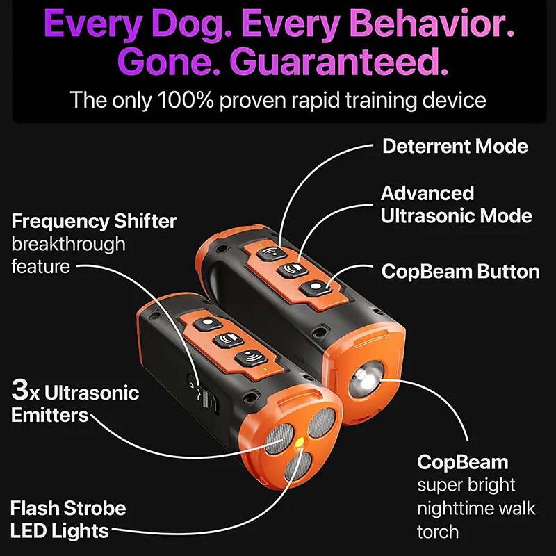 Dog hotsell repeller frequency