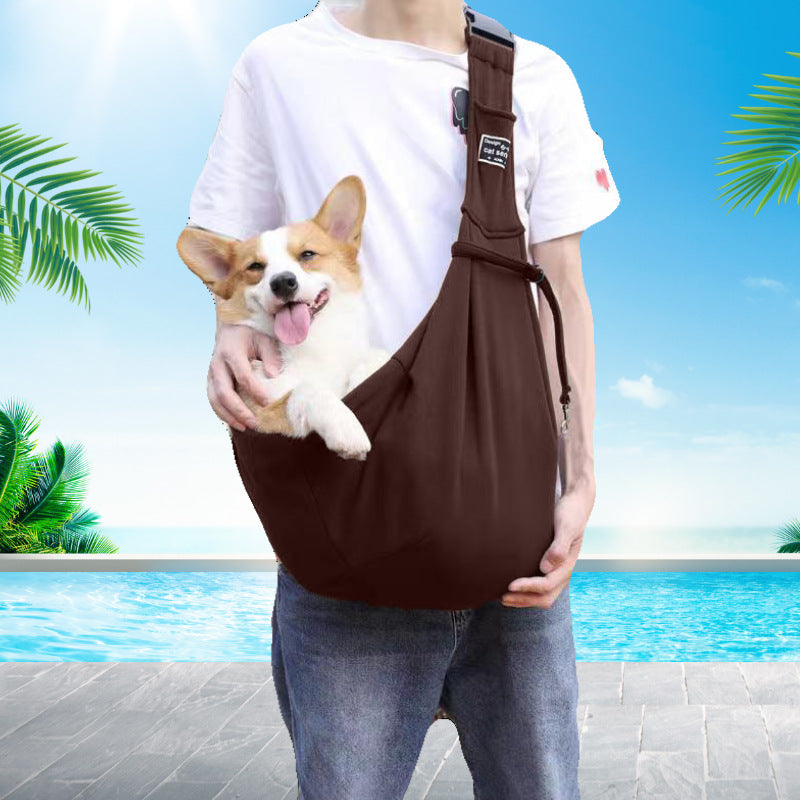 Pet Puppy Carrier Bag Cats Outdoor Travel Dog Cotton Shoulder Crossbody Bag