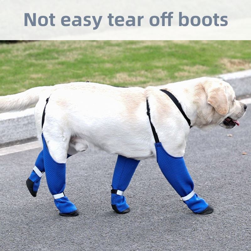 Summer Dog Shoes Legging for Large Small Medium Dogs Rain Boots Pet Shoes