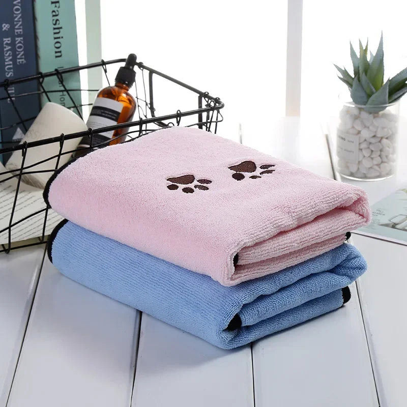 Ultra-absorbent and Quick-drying Pet Dog Towels Soft and Durable Grooming Towels