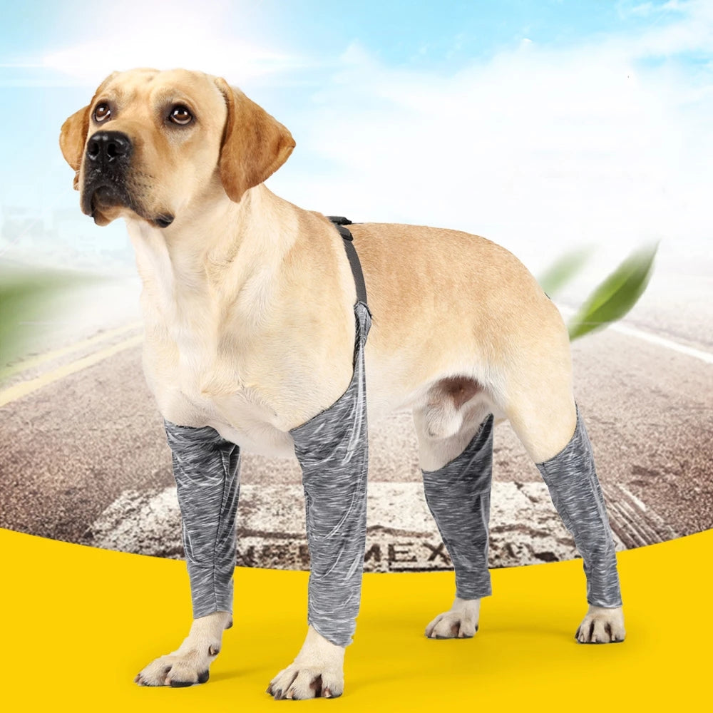 Waterproof Dog Recovery Sleeves for Front and Back Legs