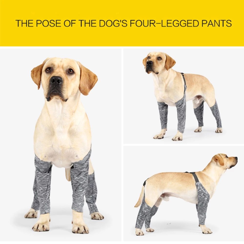 Waterproof Dog Recovery Sleeves for Front and Back Legs