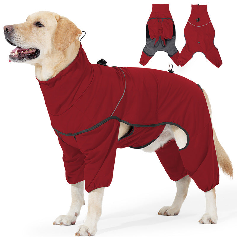 Winter Cotton Waterproof Warm Thickened Pet Clothes Dog Jacket