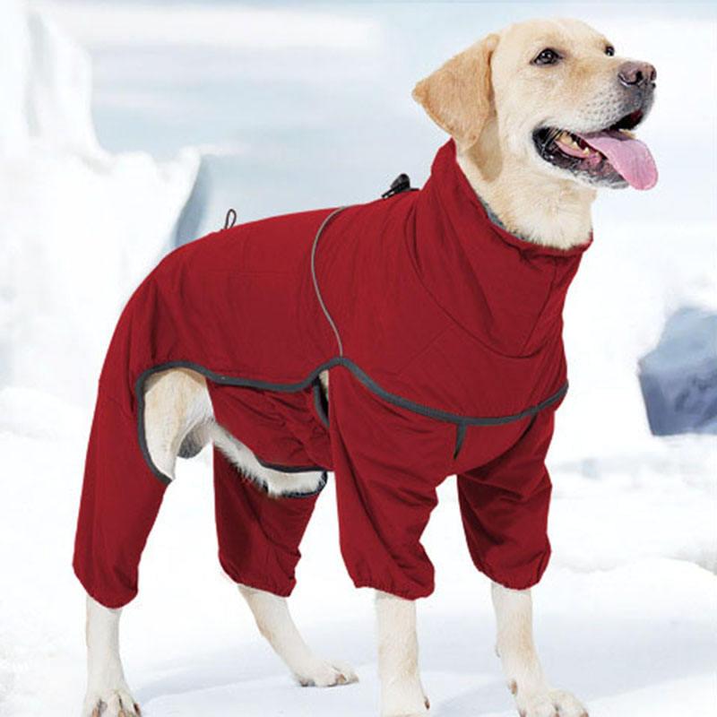 Winter Cotton Waterproof Warm Thickened Pet Clothes Dog Jacket