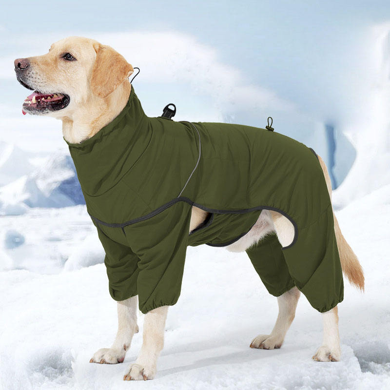 Winter Cotton Waterproof Warm Thickened Pet Clothes Dog Jacket