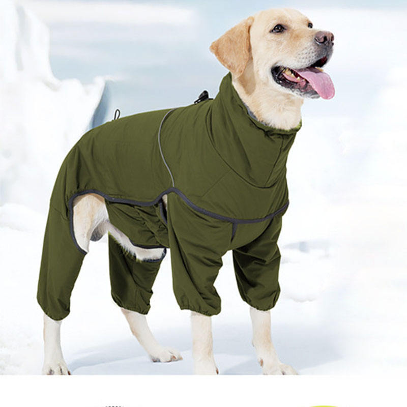 Winter Cotton Waterproof Warm Thickened Pet Clothes Dog Jacket