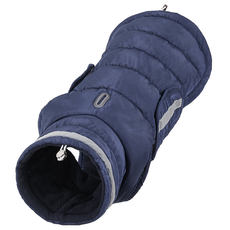 Winter Dog Jacket With Fleece Water-resistant Dog Coat